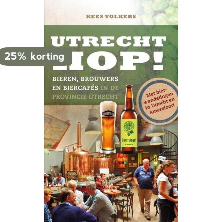 Utrecht Hop! 9789078641544 Kees Volkers, Boeken, Kookboeken, Zo goed als nieuw, Verzenden