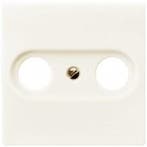 Jung Centraalplaat CAI wit (creme) A561PLTV, Nieuw, Stopcontact