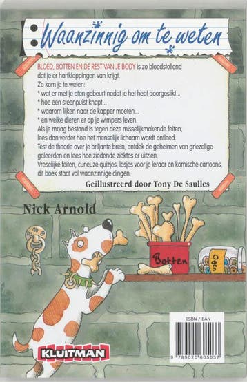 Bloed, botten en de rest van je body / Waanzinnig om te, Verzenden, Gelezen, N. Arnold