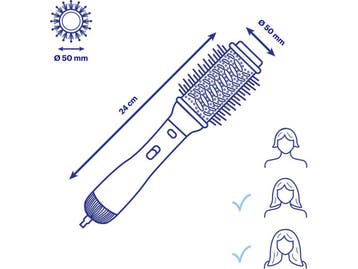 BaByliss Air Style 1000 - Föhnborstel AS136E - 4, Verzenden, Nieuw