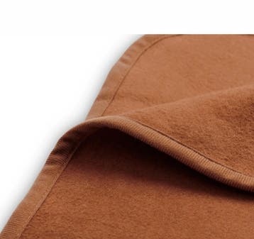 Ledikant deken Jollein Caramel 100 x 150 cm caramel, Kinderen en Baby's, Kinderkamer | Beddengoed, Bruin, Jongetje of Meisje, Nieuw