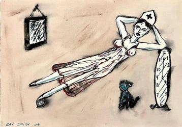 Ray Smith (1959) - Nurse and dog
