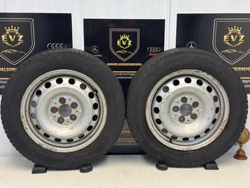 2 stuks 195/65R16C Mercedes Vito bj.2012 winterbanden 5x112, Auto-onderdelen, Banden en Velgen, Gebruikt, 16 inch, Banden en Velgen