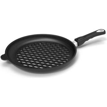AMT Gastroguss Gietaluminium grillpan – Lotan antiaanbakl., Ophalen of Verzenden, Nieuw, Aluminium, Overige typen