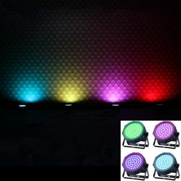 Ayra 4x ComPar 2 LED par set met 3x XLR-kabel (5m), Verzenden, Nieuw