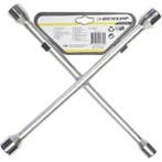 Kruissleutel 17-19-21-23 mm staal 27 x 27 cm - Dunlop, Auto diversen, Verzenden, Nieuw