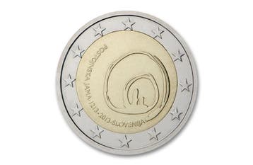 2 euro Postojma 2013 - Slovenië, Postzegels en Munten, Munten | Europa | Euromunten, Verzenden