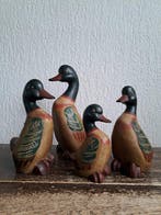 Decoratief ornament (4) - Frankrijk - Set van 4 houten, Antiek en Kunst, Curiosa en Brocante