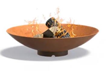 FORNO vuurschaal 100 cm cortenstaal, grote vuurschaal tuin, Verzenden, Nieuw