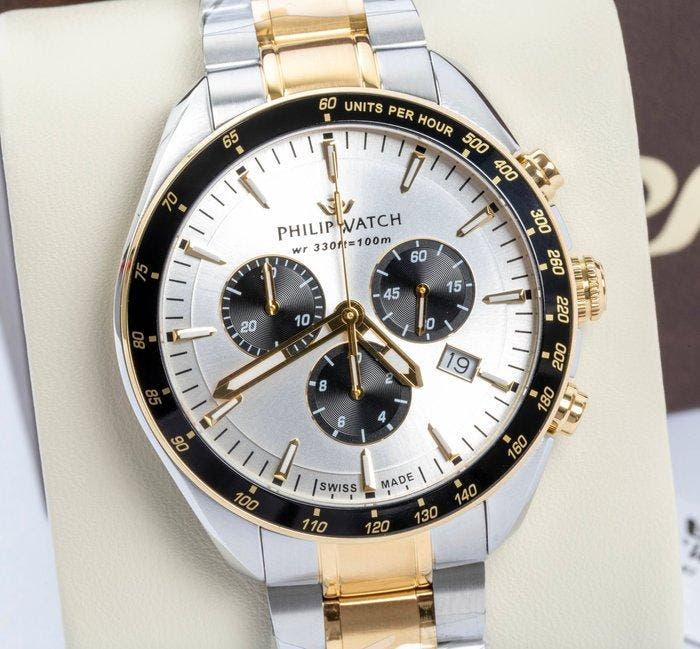 Philip Watch - Blaze - Chronograph & Date -, Sieraden, Tassen en Uiterlijk, Horloges | Heren