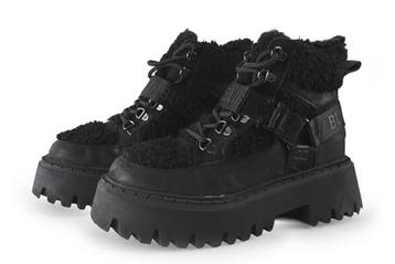 Buffalo Veterboots in maat 39 Zwart, Verzenden, Zwart, Overige typen, Zo goed als nieuw
