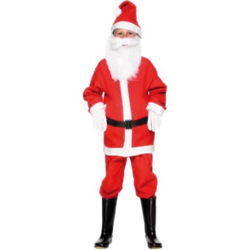 Kerstmannenpak voor kinderen - Kerstman kleding, Ophalen of Verzenden, Nieuw