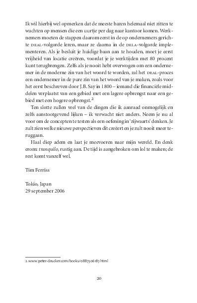 Een werkweek van 4 uur 9789022547953, Boeken, Schoolboeken, Zo goed als nieuw, Verzenden