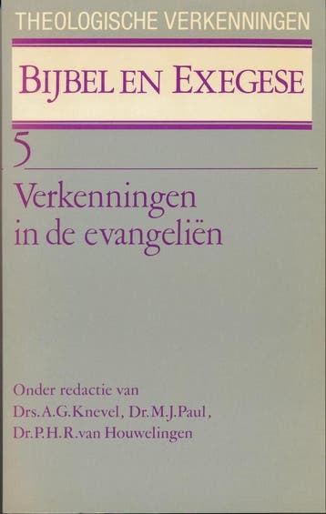 VERKENNINGEN IN DE EVANGELIEN - ANDRIES KNEVEL 9789029709378, Boeken, Verzenden, Gelezen, ANDRIES KNEVEL