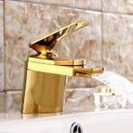 Luxe Waterval Kraan - in meerdere kleuren - Wasbak Kraan, Verzenden, Nieuw, Glas