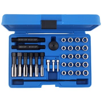 Gloeibougie draadreparatieset 33-delig M8-M14 voor cilind..., Verzenden, Nieuw