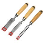 Benson Houtbeitelset - 3 delig - 12, 18, 24 mm - Comforta..., Ophalen of Verzenden, Nieuw