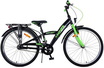 Volare Thombike Kinderfiets - Jongens - 24 inch - Groen Zwar, Fietsen en Brommers, Fietsen | Kinderfietsjes, Ophalen of Verzenden
