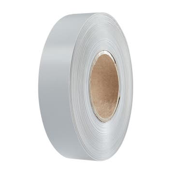 Inlegstroken voor Prijsrails (39mm)  - Grijs - Rol van 1...