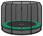 Ingraaf Trampoline Magic Circle Pro 366 cm Groen met, Kinderen en Baby's, Speelgoed | Buiten | Trampolines, Ophalen of Verzenden