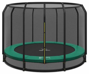 Ingraaf Trampoline Magic Circle Pro 366 cm Groen met, Ophalen of Verzenden, Nieuw