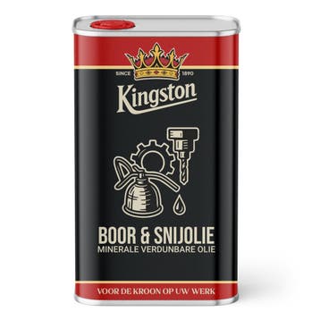 Kingston boor snijolie 1 liter, fles, Verzenden, Nieuw