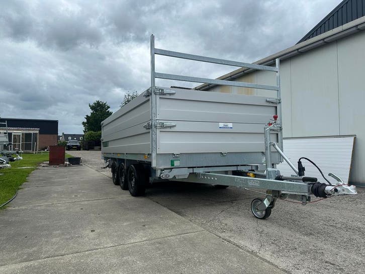 JCS TRIDEM 403x200 driezijdige kipper 3500kg, Auto diversen, Aanhangers en Bagagewagens, Nieuw, Ophalen of Verzenden