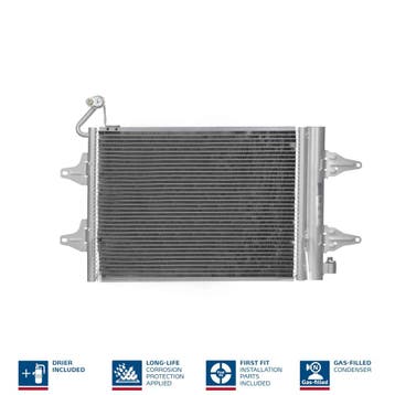 Airco condensor o.a: Seat, Skoda, Cordoba (6L2), Ophalen of Verzenden, Nieuw, Seat