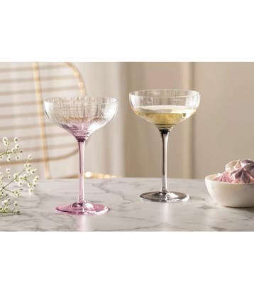 Leonardo Poesia Champagne coupe 260ml rosé - set/6, Nieuw