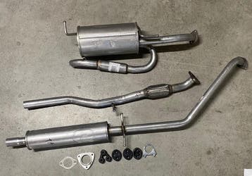 Complete uitlaat Middendemper + Einddemper Daewoo Matiz, Verzenden, Nieuw