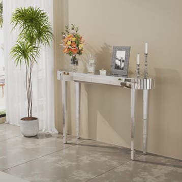 Luxe Spiegel Console Tafel - Elegante Kaptafel & Schrijftafe, Huis en Inrichting, Verzenden, Nieuw