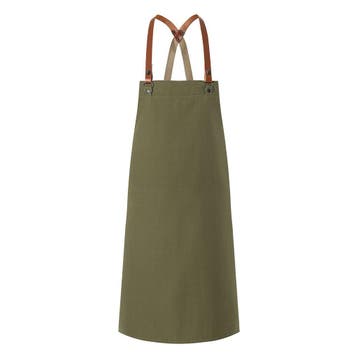 GGM Gastro | (6 stuks) KARLOWSKY | Slabbenschort |, Verzenden, Nieuw, Groen, Schort