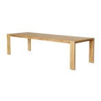 Suns Erice dining tafel 300x100 naturel new teak - Tuintafel, Tuin en Terras, Tuintafels, Nieuw