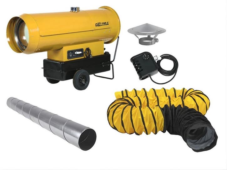 Oklima PH 400 heteluchtkanon indirect, Zakelijke goederen, Machines en Bouw | Overig, Ophalen of Verzenden