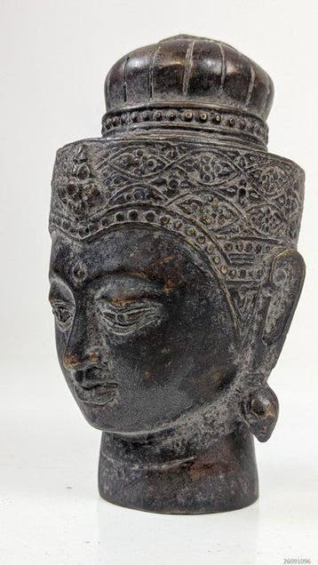 boeddhahoofd in Khmer -stijl - Hoofd - Cambodja (Zonder