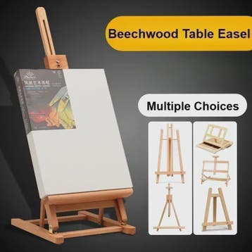 Draagbare Houten Tafel Ezel - Verstelbaar Atelier Ezel voor