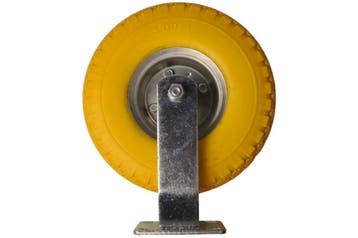 Bokwiel PU 3.00-4 - 80 kg - totale hoogte: 300 mm, Ophalen of Verzenden, Nieuw