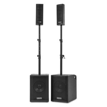 VONYX VX1020BT 1050W 2.2 Actieve Speakerset met Dubbele 10, Ophalen of Verzenden, Nieuw