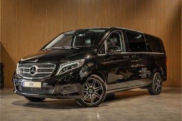 Mercedes-Benz V-Klasse 220d Extra Lang DC | Elek schuifdeure, Automaat, Gebruikt, Zwart, Diesel
