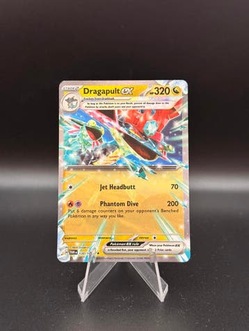 Pokemon Scarlet & Violet Dragapult EX #130/167, Verzenden, Gebruikt, Losse kaart