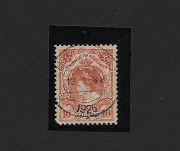 Nederland 1899/1899 - koningin Wilhelmina nr. 80 met, Gestempeld