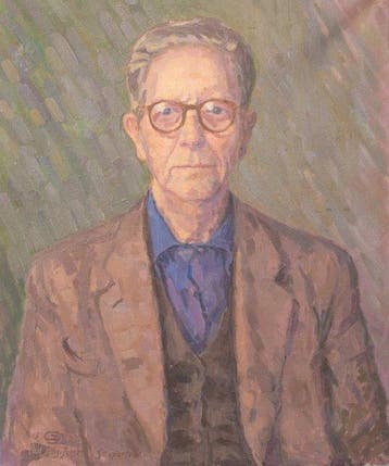 Carl Johannes Jensen (1887-1967) - Selfportrait
