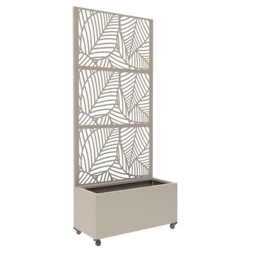 Tuinscherm Surnskoki met plantenbak 190x82x38 cm knoflook be, Verzenden, Nieuw