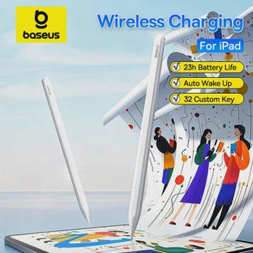 Baseus Stylus Pen: Draadloos Opladen, Magnetisch, 23u Batter, Computers en Software, Apple iPads, Verzenden, Nieuw
