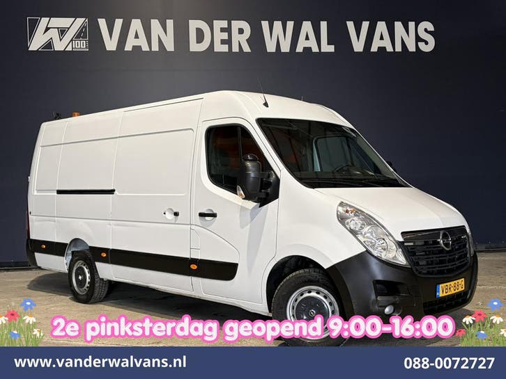 Opel Movano | 2.3 CDTI 164pk L4H2 Euro6 Airco | Omvormer |, Auto's, Bestelauto's, Dealer onderhouden, Te koop, Handgeschakeld