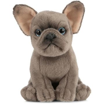 Living Nature - Franse Bulldog knuffel - pluche - 15 cm, Verzenden, Nieuw