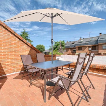 2dekans | Angel Living Parasol - Rechthoekig - 200 x 300 cm, Ophalen of Verzenden, Zo goed als nieuw