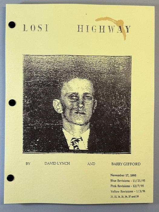 Lost Highway (1997) - David Lynch - Asymmetrical Productions, Verzamelen, Film en Tv
