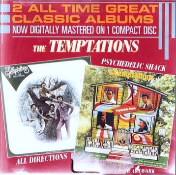 cd - The Temptations - Psychedelic Shack / All Directions, Verzenden, Zo goed als nieuw