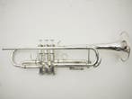 Trompet F. Besson Meha by Kanstul verzilverd, Ophalen of Verzenden, Zo goed als nieuw, Bes-trompet, Met koffer